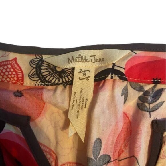 Matilda Jane BabyDoll Tunic Small Artsy Fairycore Whimsical Bohemian - Picture 6 of 8